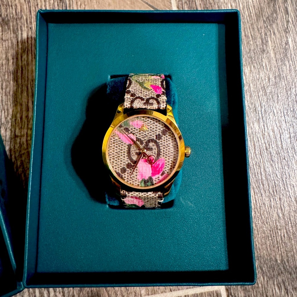 Floral Gucci Watch